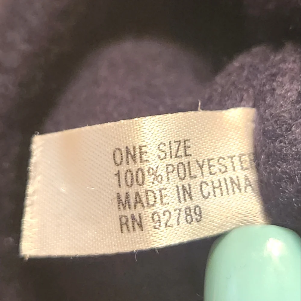 Macy's Black Fleece Toggle Mittens OS